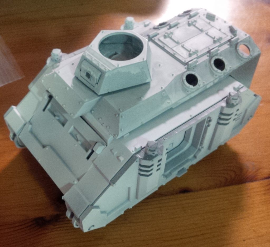 Rhino hull with Chimera Roof I plan to model as a Repressor